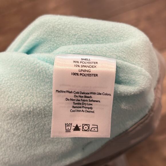 NWT Eddie Bauer Women's Travex Fleece Lined Pant Light Gray Size 10 - Picture 7 of 8